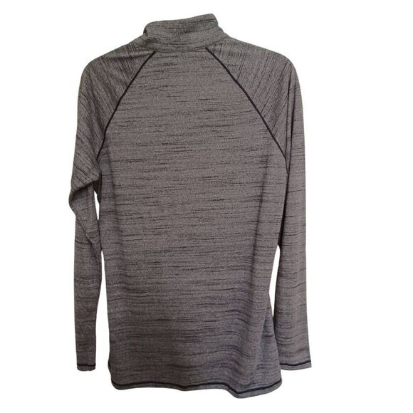 Under Armour Pullover 1/4 Zip Color Black/Gray Size Medium - Picture 3 of 3